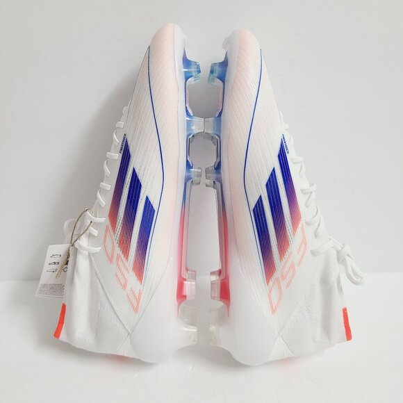 NEW Adidas Womens F50 Elite Mid FG Soccer Cleats ID9203 Size 10 White - Picture 4 of 10